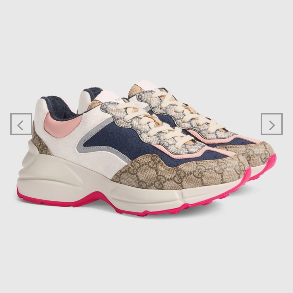 GG python sneakers